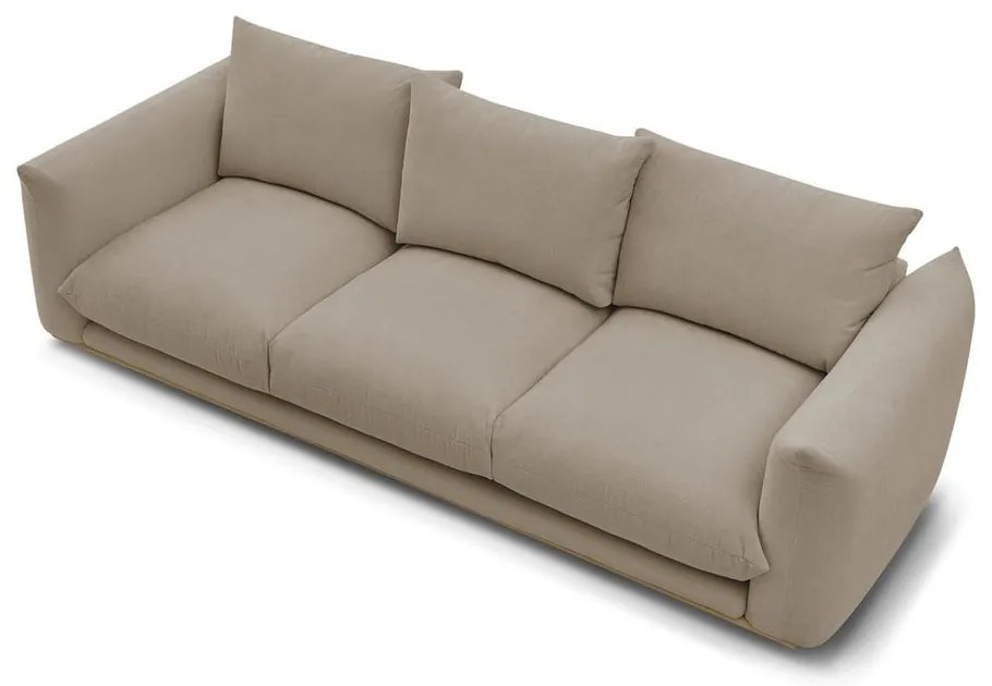 Beżowa sofa 265 cm Ernest – Bobochic Paris
