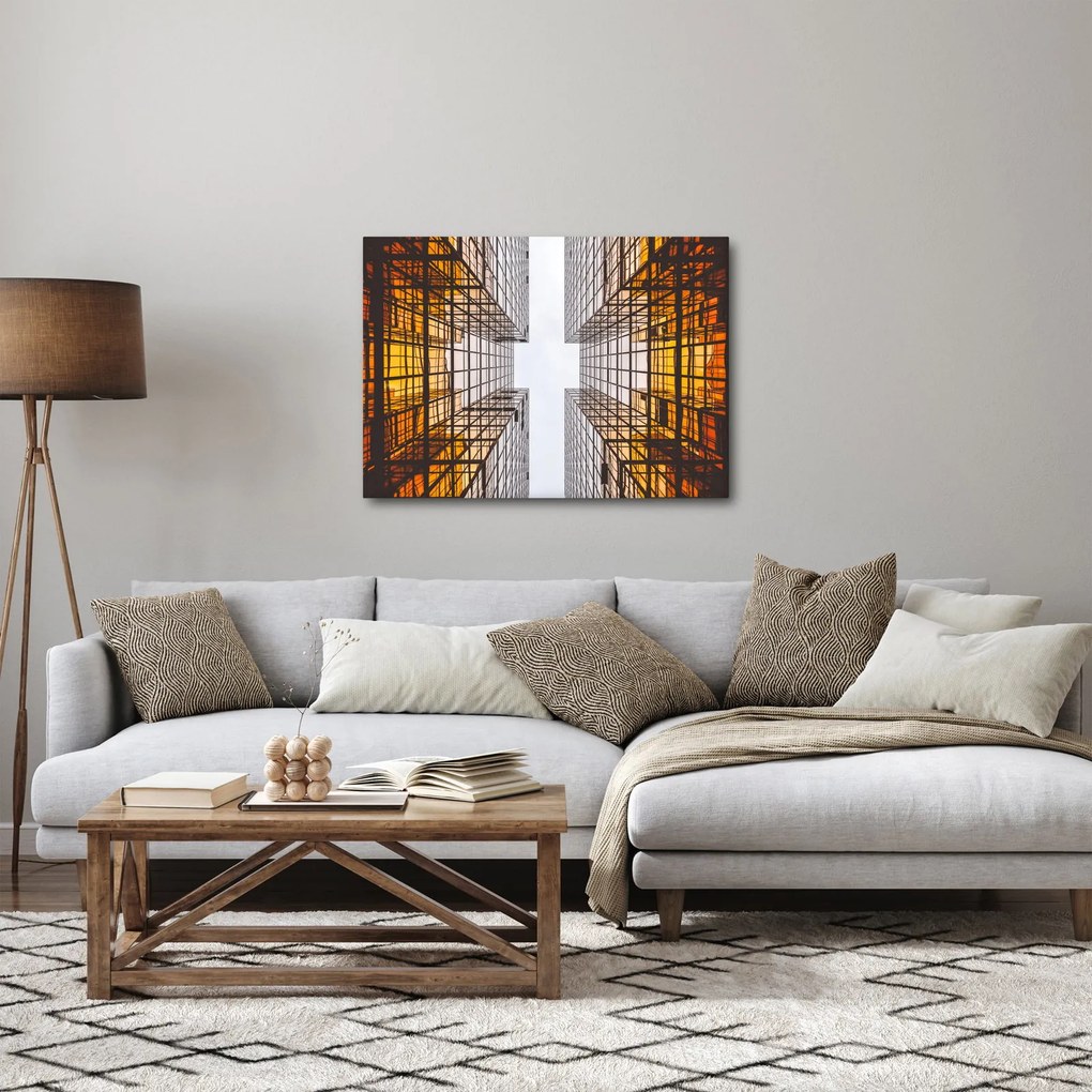 Obraz drapaczy chmur (70x50 cm)