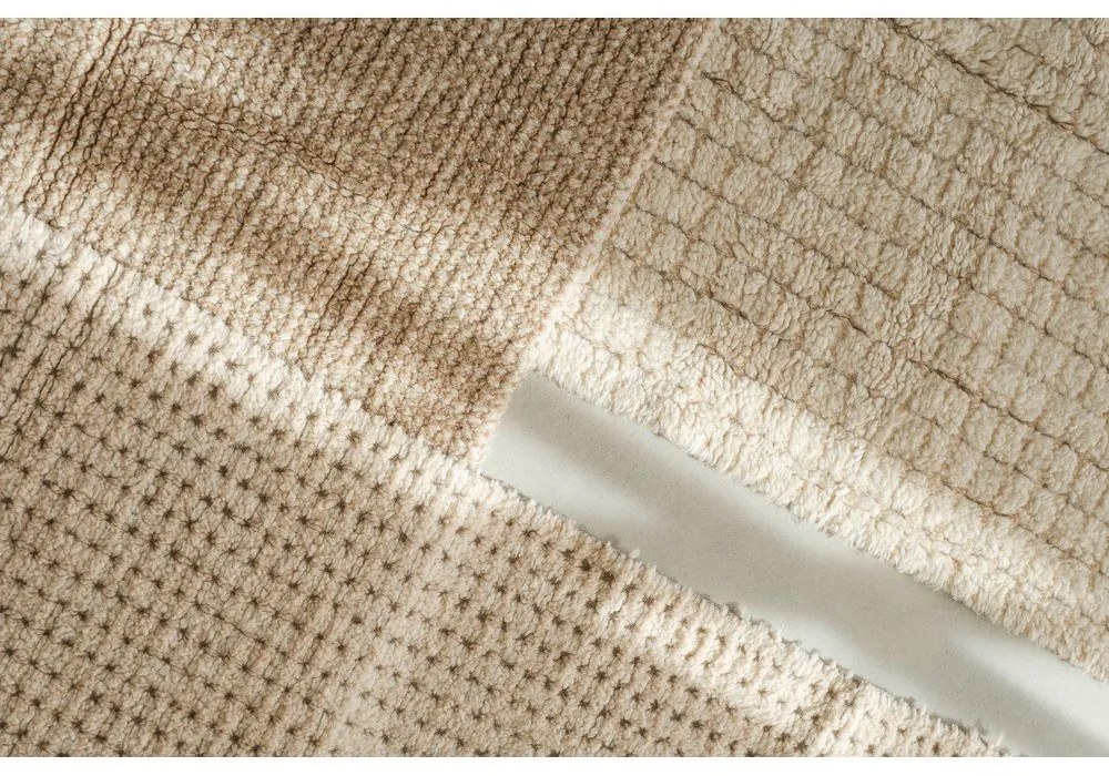 Wełniany dywan odpowiedni do prania/tkany ręcznie w naturalnym kolorze 80x140 cm Unexpected Wool – Lorena Canals