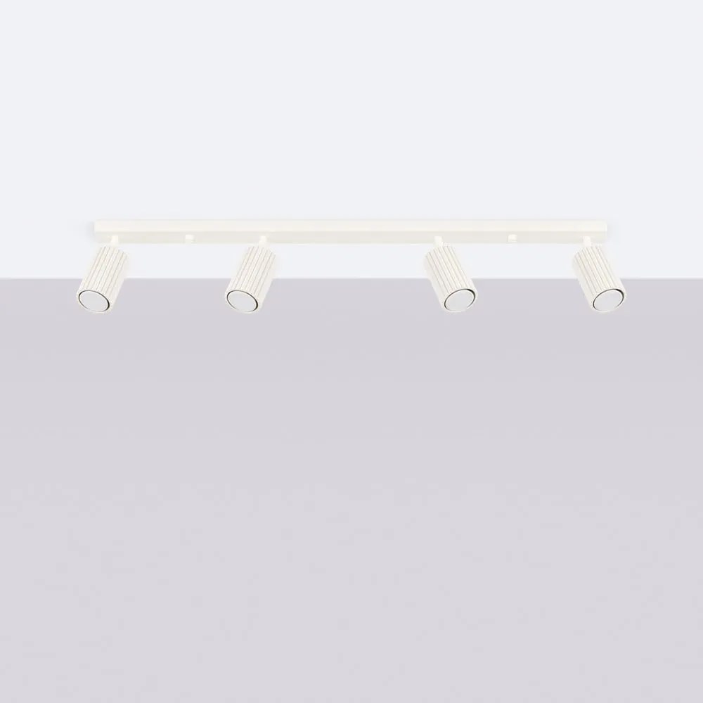 Kremowa lampa punktowa 6,5x81 cm Gleam – Sollux