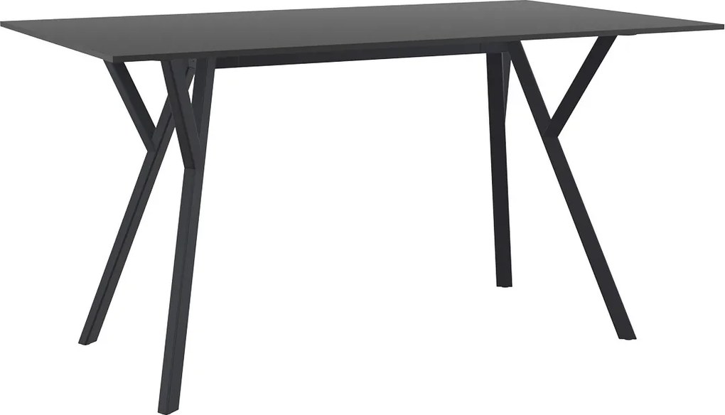 Prostokątny stół Max Table 140 do domu i kawiarni
