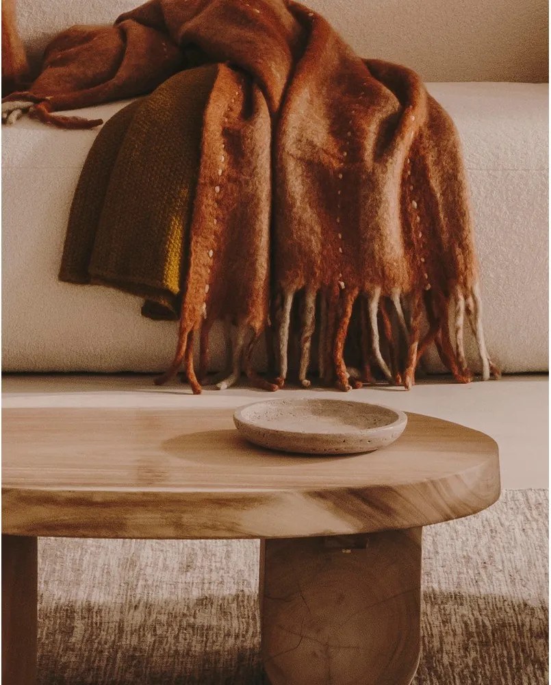 Kamienna taca dekoracyjna ø 18 cm Madlena – Kave Home