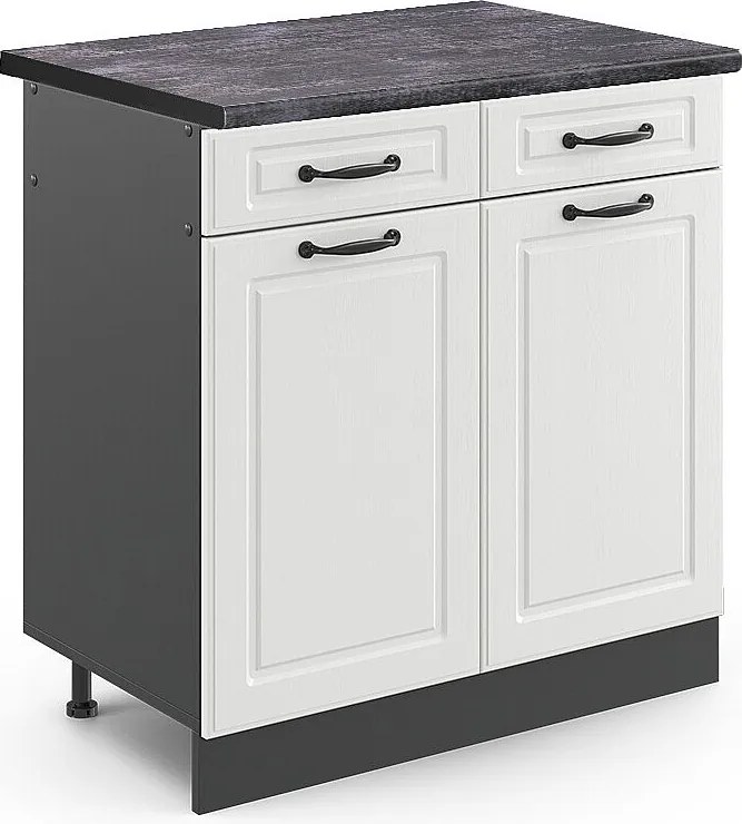 Szafka dolna do kuchni biały domek wiejski 80x60x81.6 r-line