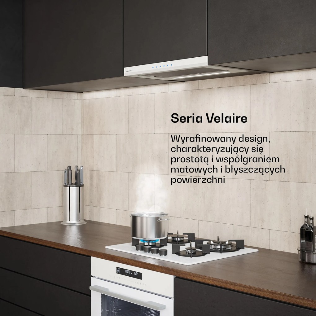 Klarstein Velaire Okap teleskopowy 60 cm