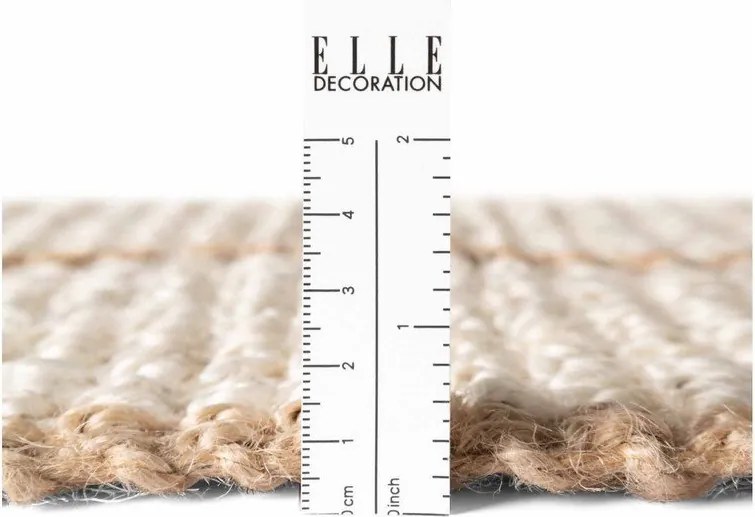Kremowy dywan z juty tkany ręcznie 160x230 cm Harvest Sierra – Elle Decoration