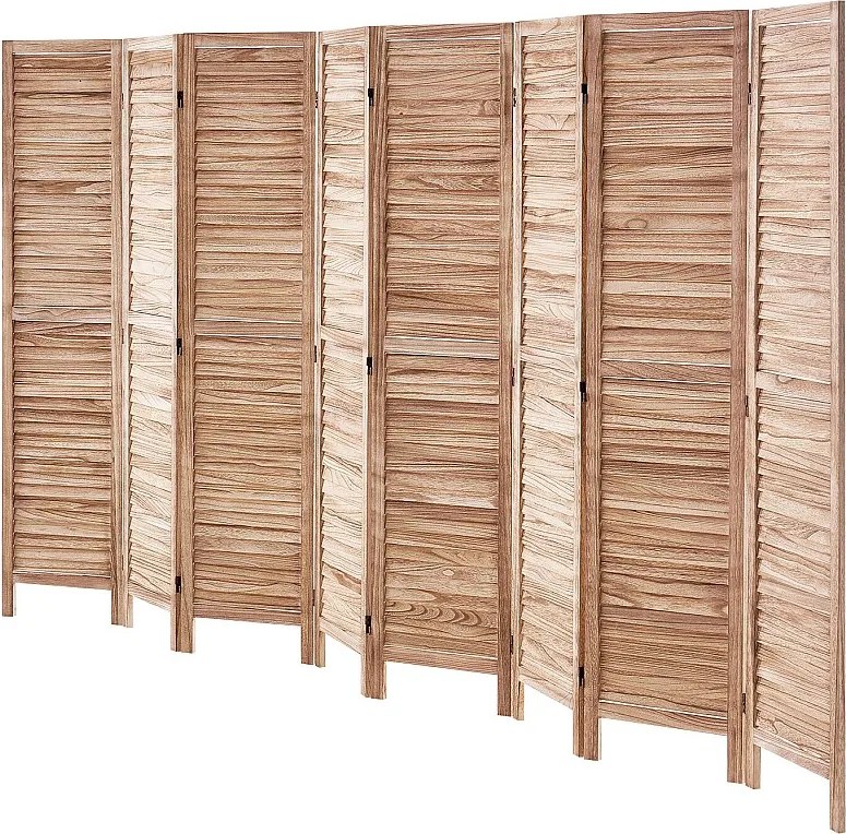 Drewniana Przegroda Pokojowa do Domu  8 Panel SucceBuy, Biura i Sypialni