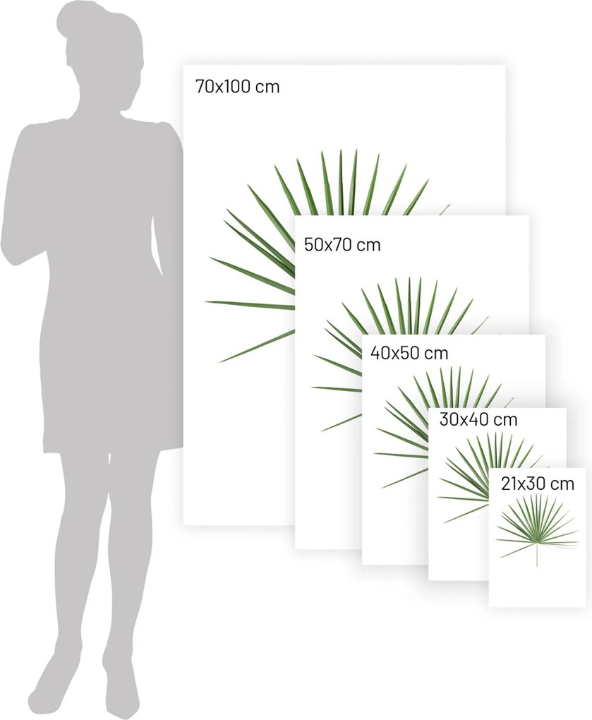 Plakat Tropical Leaf Green