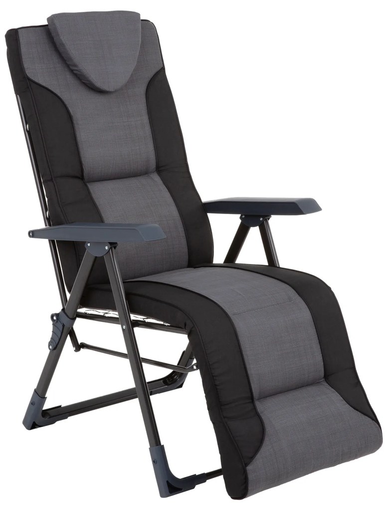 Fotel ogrodowy z podnóżkiem Mijas Plus D002-07PB / H024-07IB PATIO