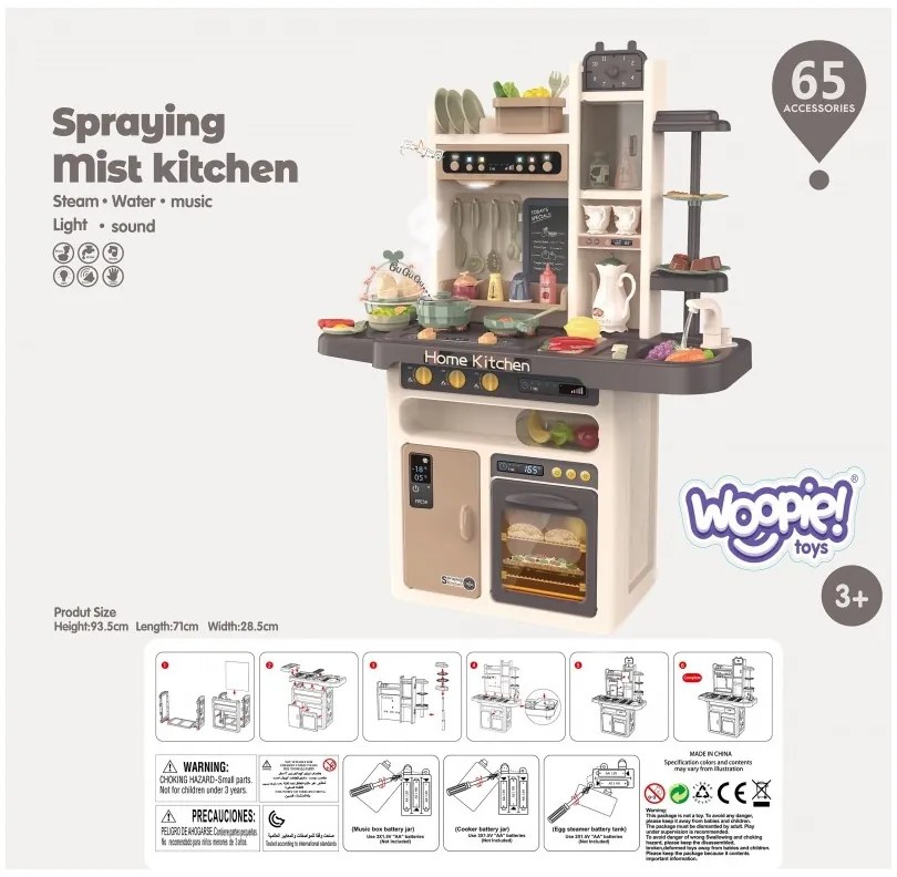 Woopie kuchnia domowa wielofunkcyjna home kitchen obieg wody 65 akc