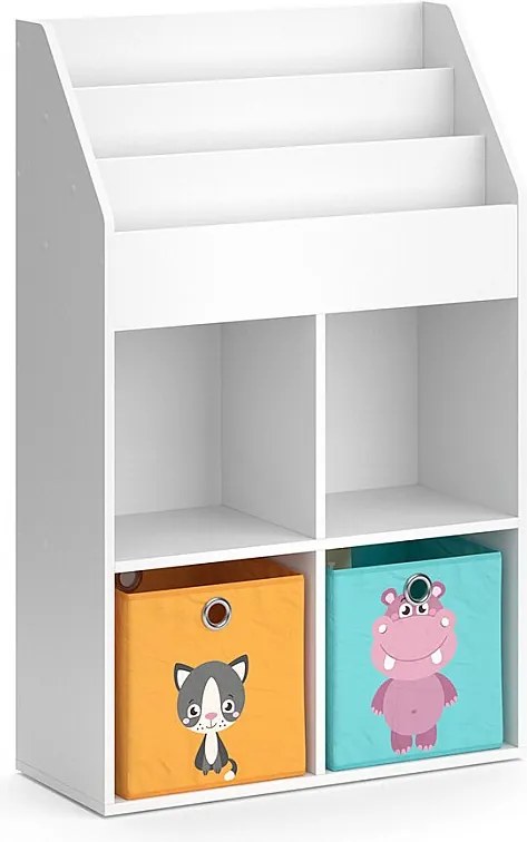 Półka dla dzieci biały 72x31.2x114.2 luigi