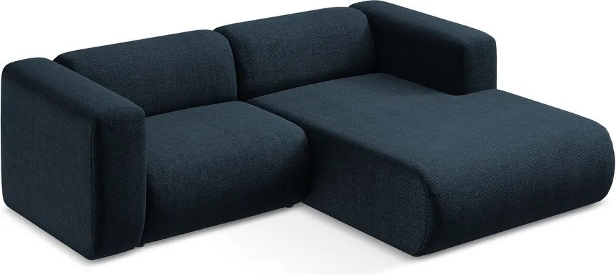 Niebieski narożnik (prawostronny/z szezlongiem) Ekahi – Makamii