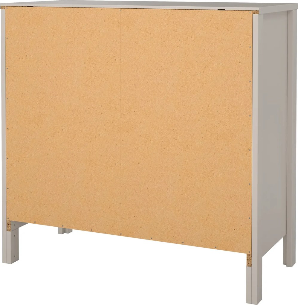 Komoda z szufladami na nóżkach Madrid 3S, kaszmir mat