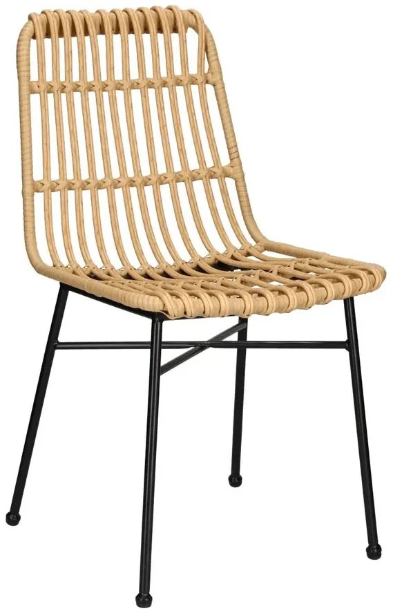 Stylowe krzesło rattanowe N2-F61