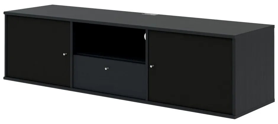 Czarna szafka pod TV Mistral 232