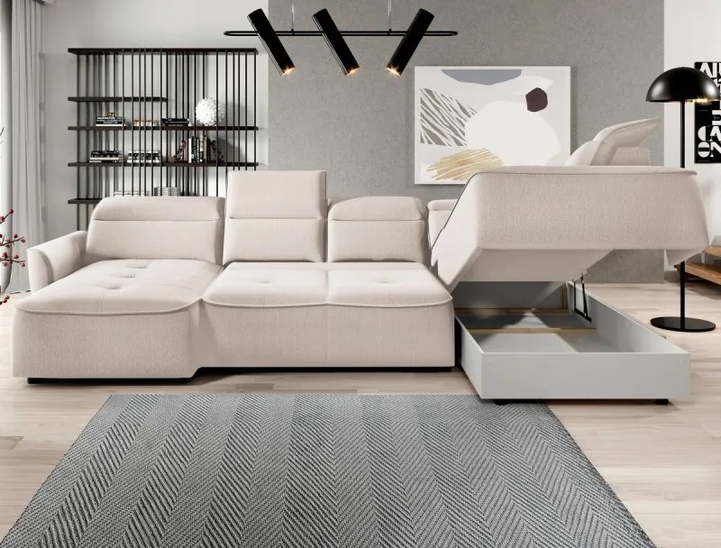 Narożnik MURILLO XL z elektryczną regulacją siedziska WERSAL