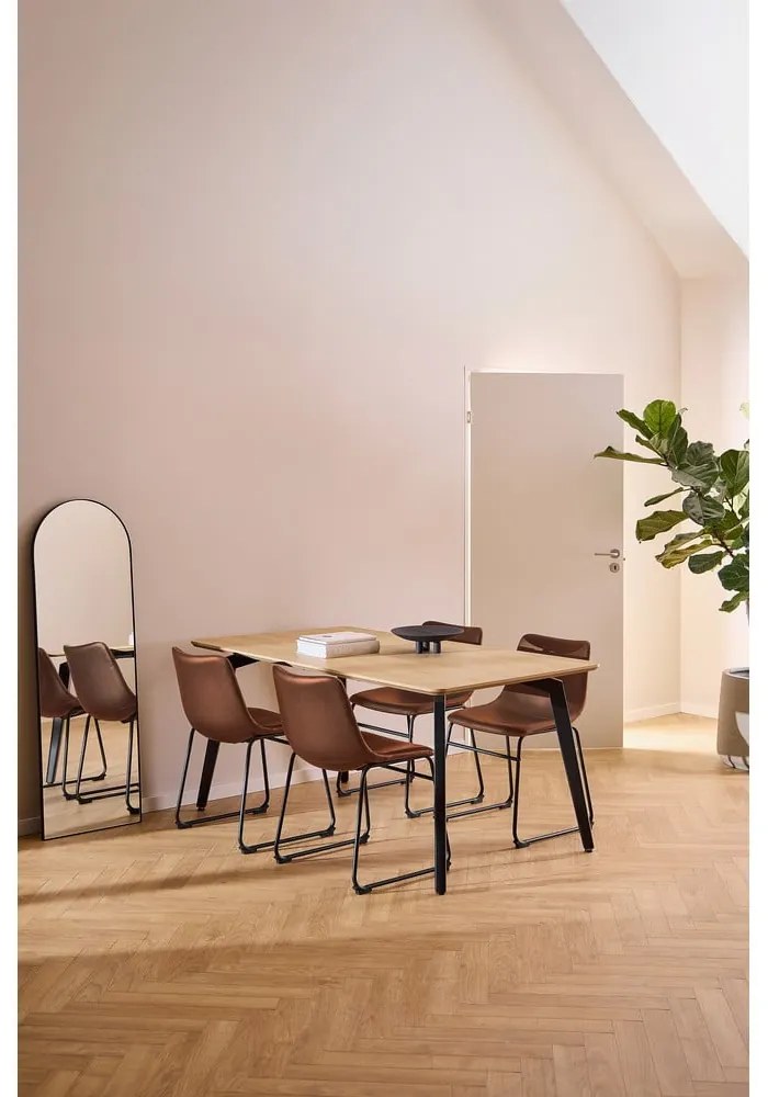Stół z blatem w dekorze dębu 90x160 cm Cadiz – Actona