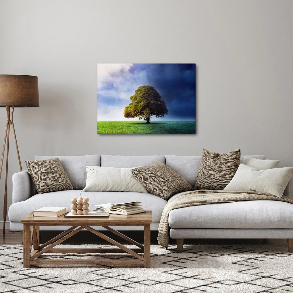 Obraz - Dzień i noc (70x50 cm)