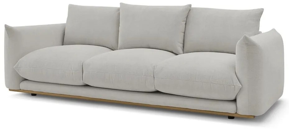 Jasnoszara sofa 265 cm Ernest – Bobochic Paris