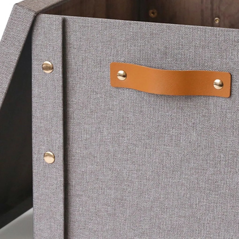 Kitchisimo Zestaw 2 pudełek do przechowywania z pokrywką 30 × 30 × 28 cm, L