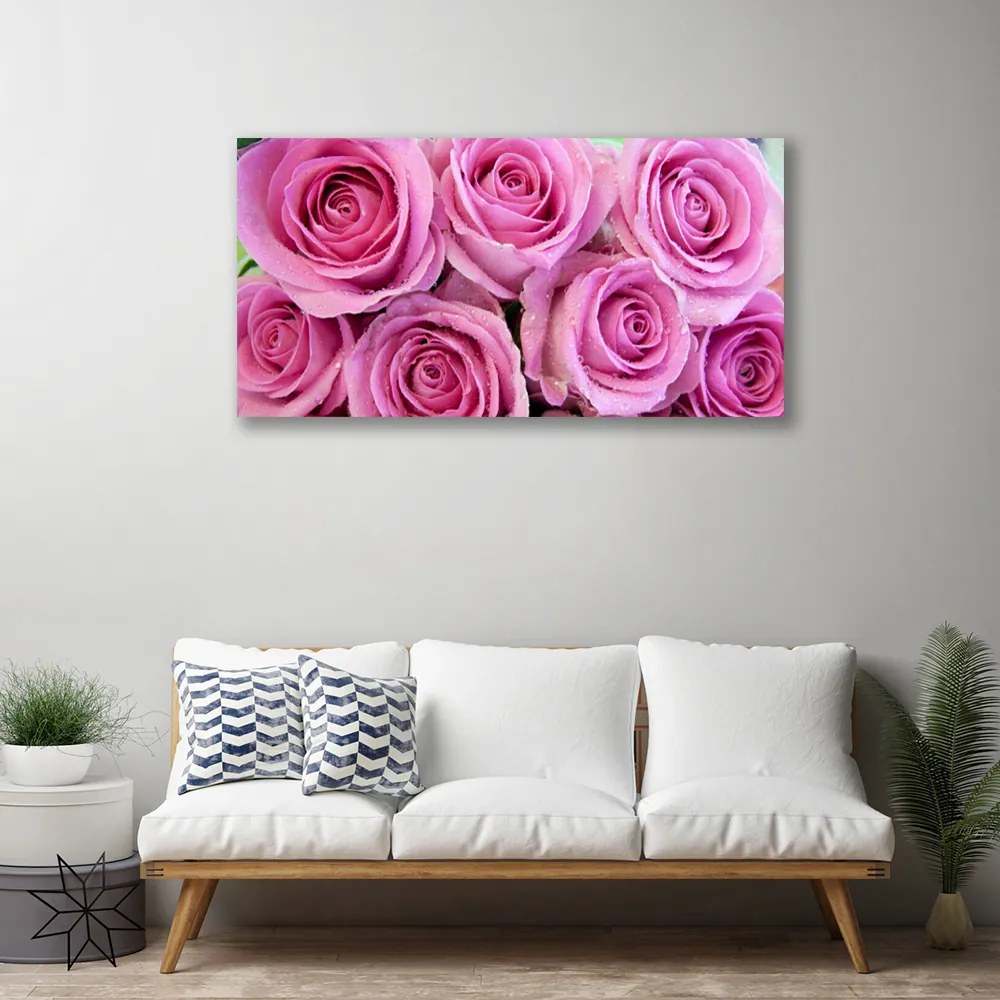 Obraz na płótnie Bukiet Królewskich Róż