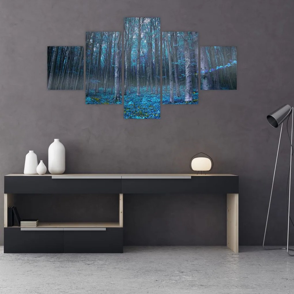 Obraz - Magiczny las (125x70 cm)
