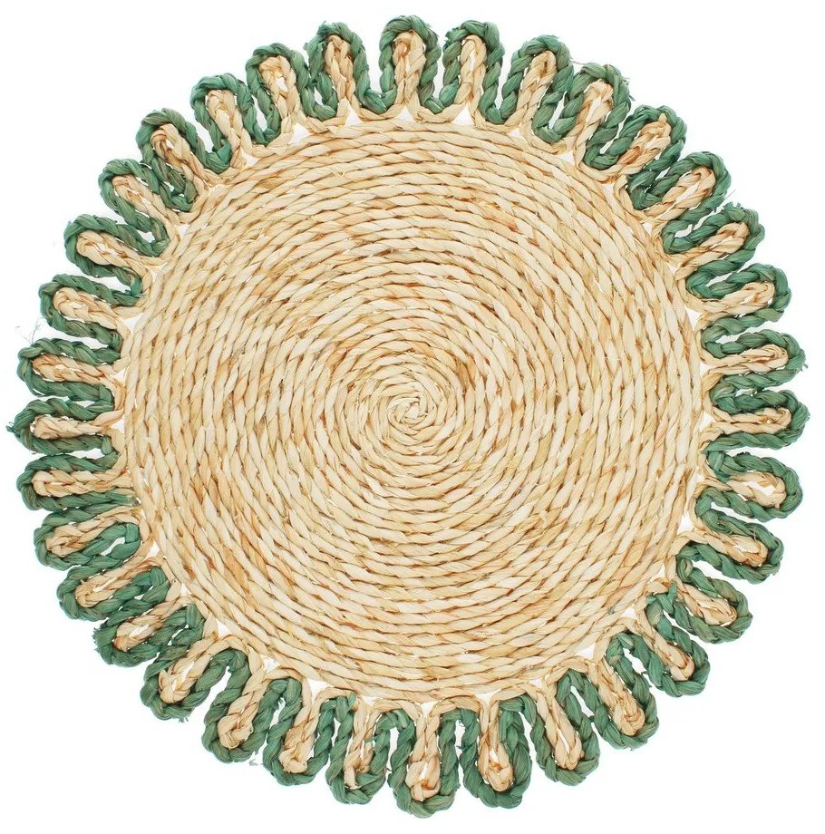 Mata stołowa z liści kukurydzy ø 38 cm Corn Husk – Rex London