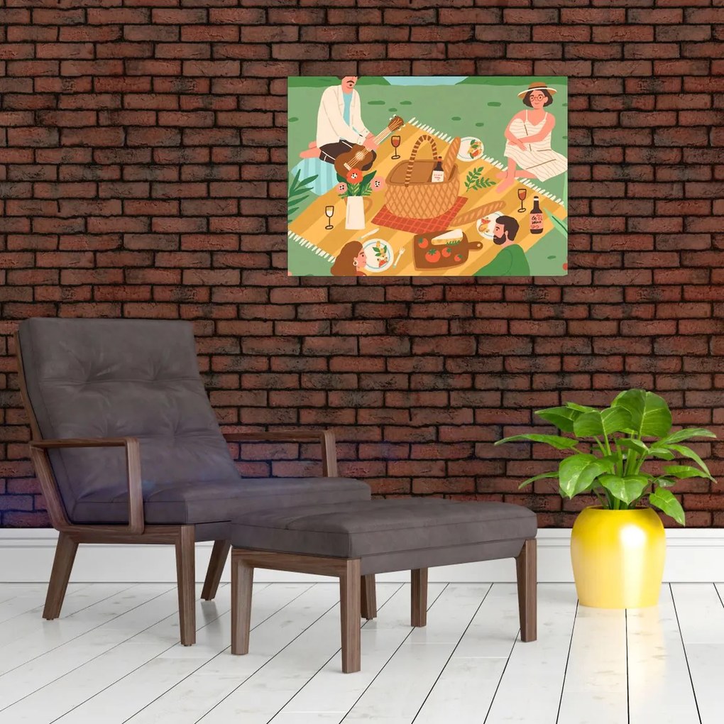 Obraz - Letnia miłość (70x50 cm)