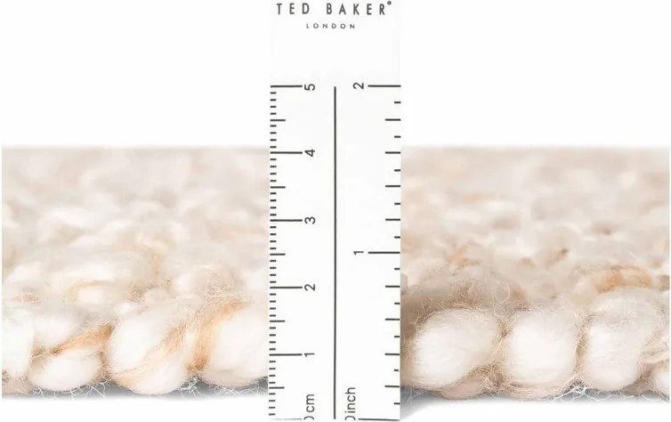 Kremowy chodnik z materiału bouclé tkany ręcznie 80x200 cm Notting Hill Portobello – Ted Baker