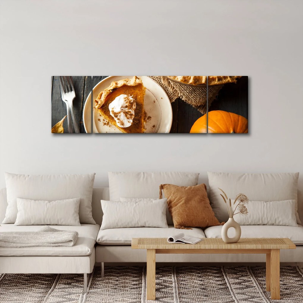 Obraz - Jesienne ciasto (170x50 cm)