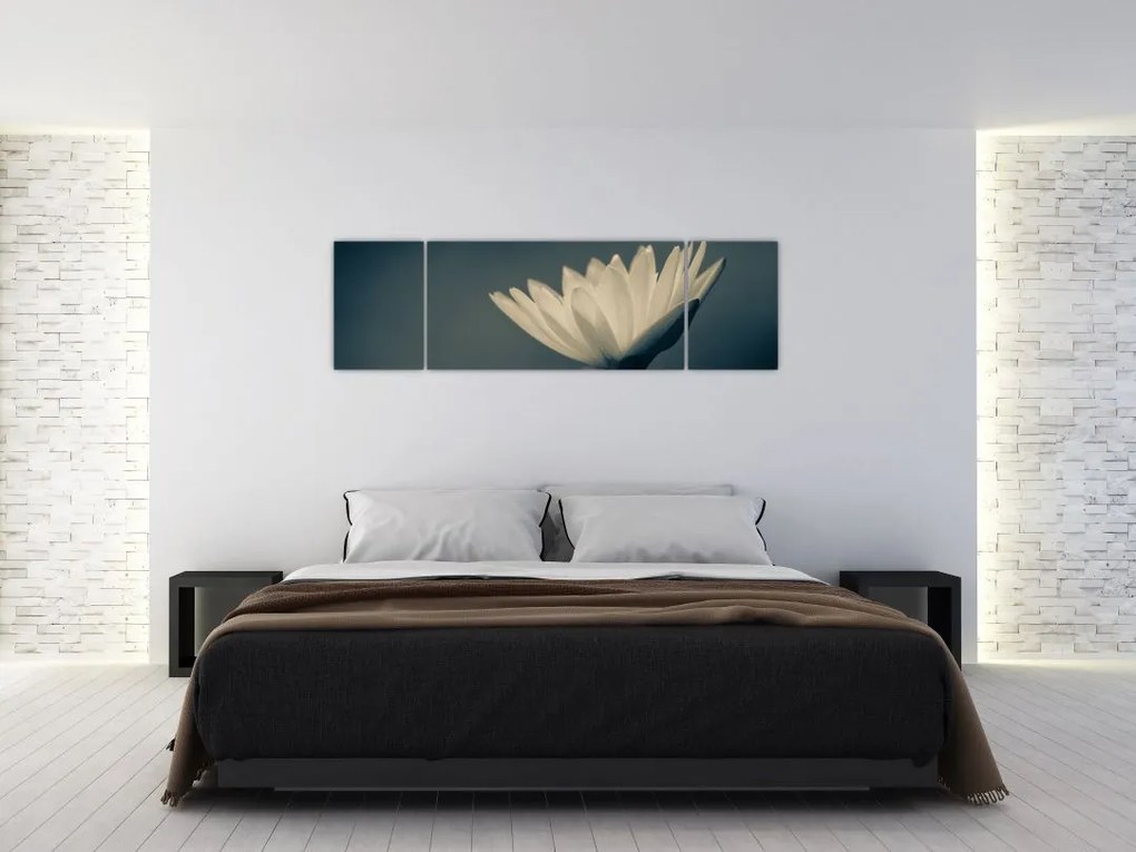 Obraz kwiatu (170x50 cm)