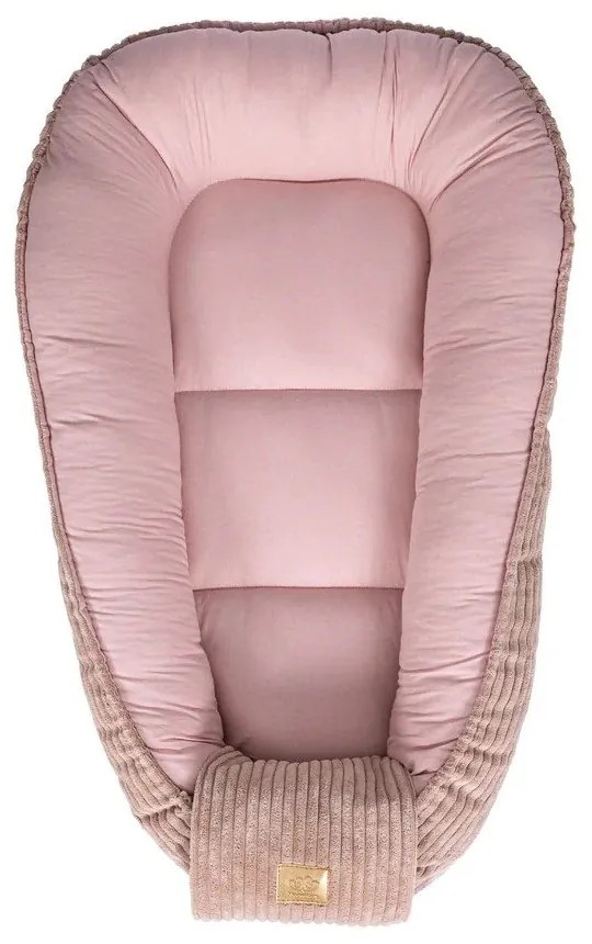 Różowy kokon dla niemowląt 55x83 cm – Meowbaby