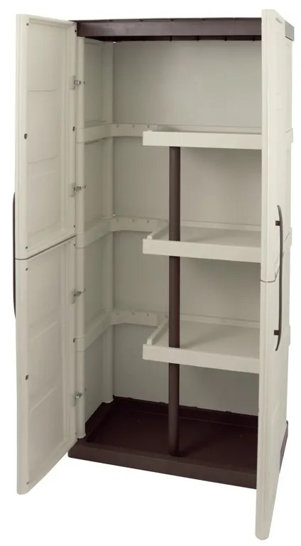 Plastikowa skrzynka narzędziowa warsztatowa S Line, czyszczenie, 700 x 390 x 1650 mm