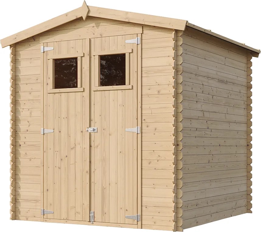 Drewniany domek ogrodowy - 3.53 m² - M343