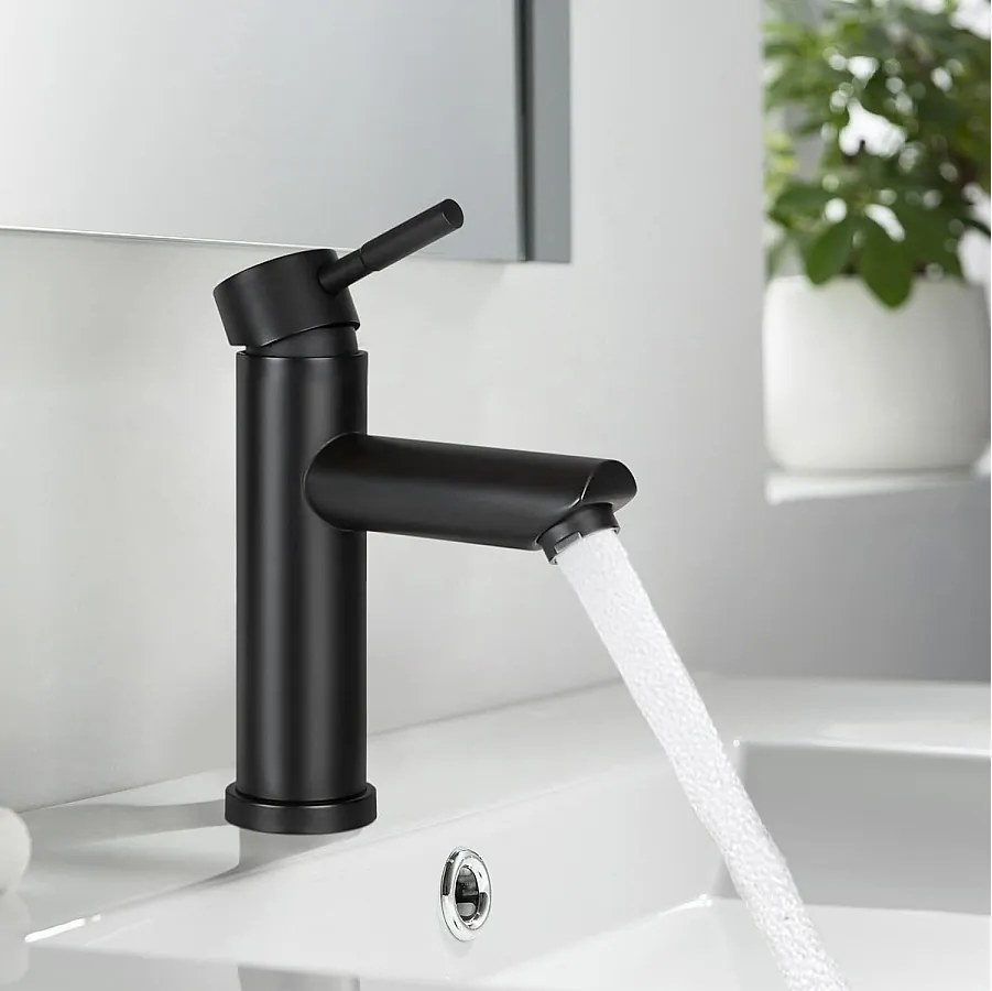 NETTLIFE Bateria zlewozmywakowa, kran ciepłej/zimnej wody, kran wysokociśnieniowy ze stali nierdzewnej