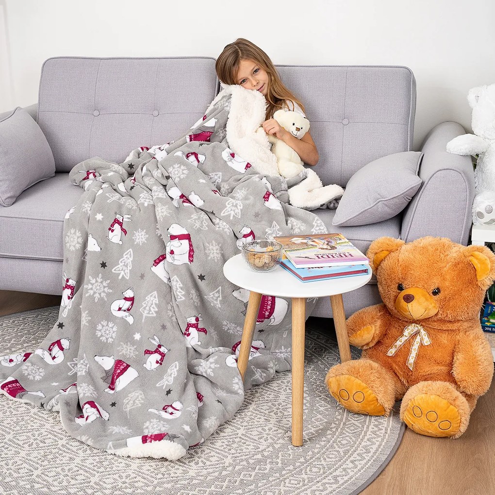 4Home Koc z barankiem Arctic Snuggles, 150 x 200 cm