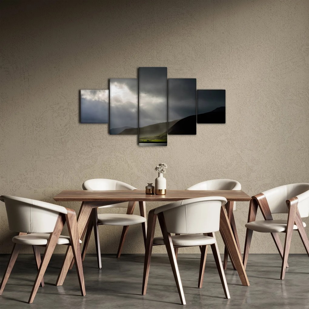 Obraz zbliżającej się burzy (125x70 cm)