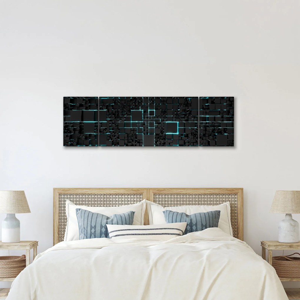 Obraz - Interfejs technologiczny (170x50 cm)