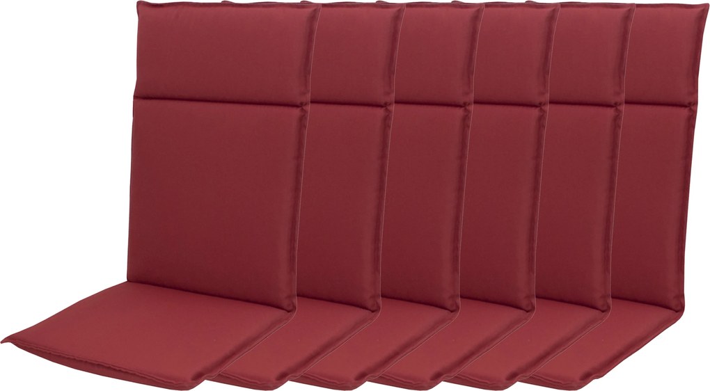 Doppler HIT UNI 8833 - zestaw 6 szt. poduszek na krzesło z wysokim oparciem