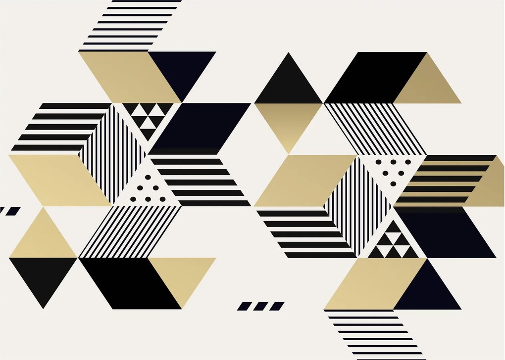Obraz na szkle - Kształty geometryczne N⁰1 (70x50 cm)