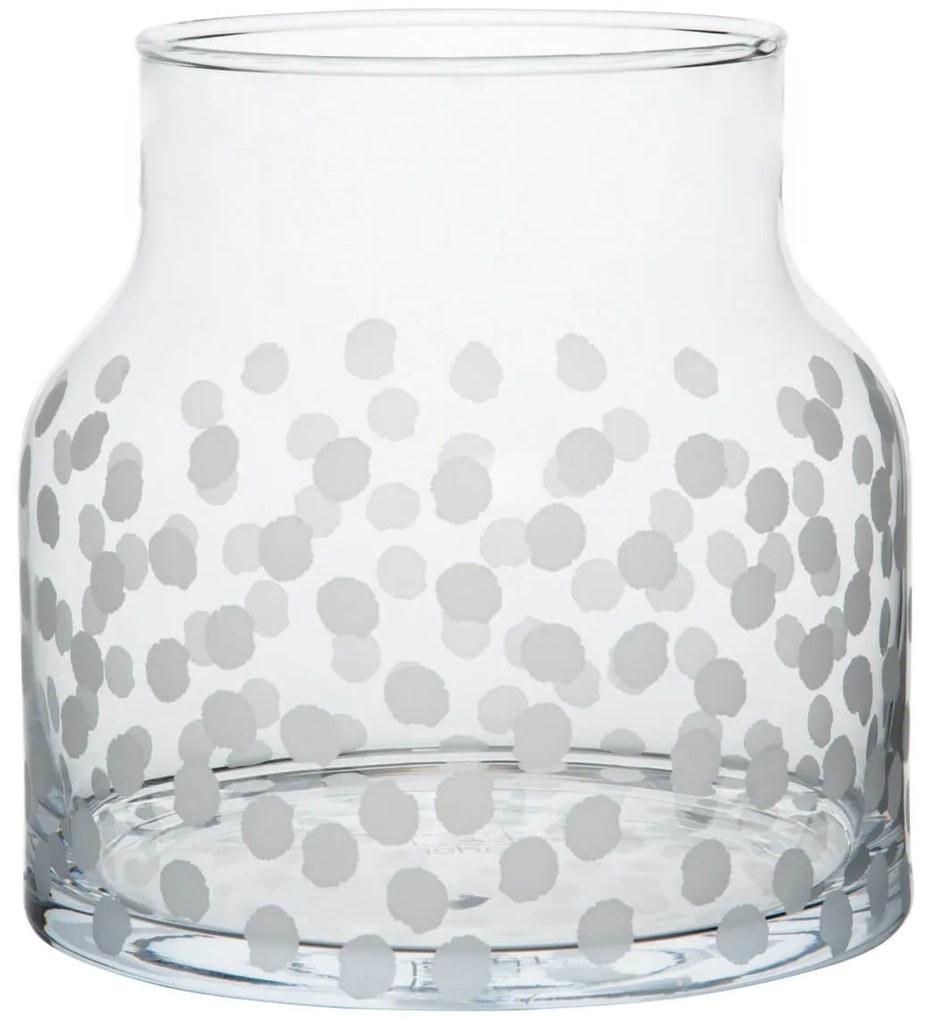 Szklany wazon DOTS