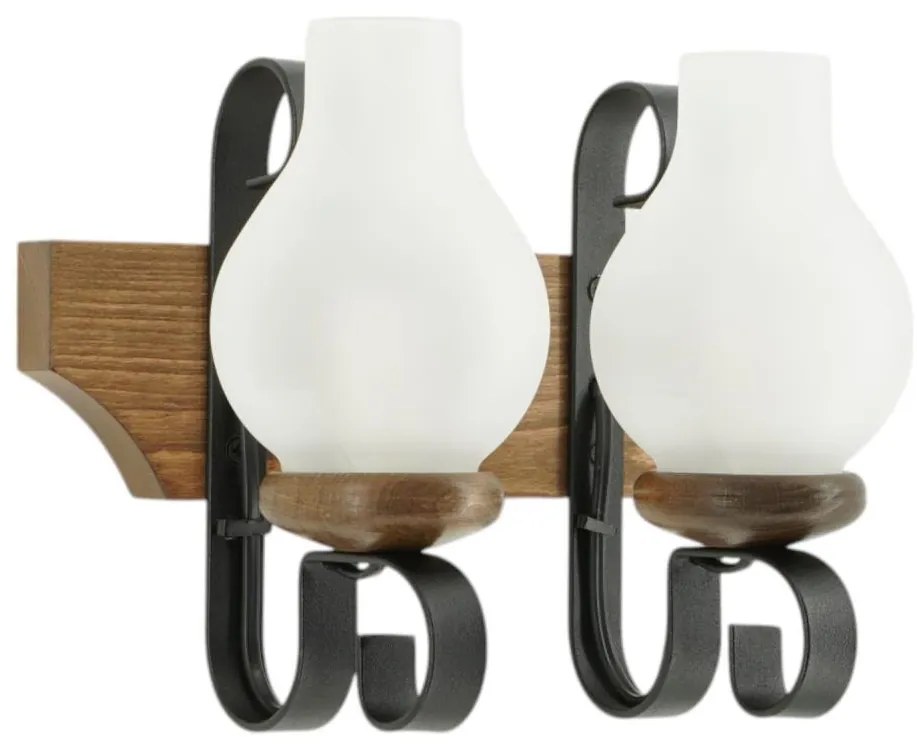 Brilagi - Kinkiet QUEEN 2xE14/40W/230V buk/orzech