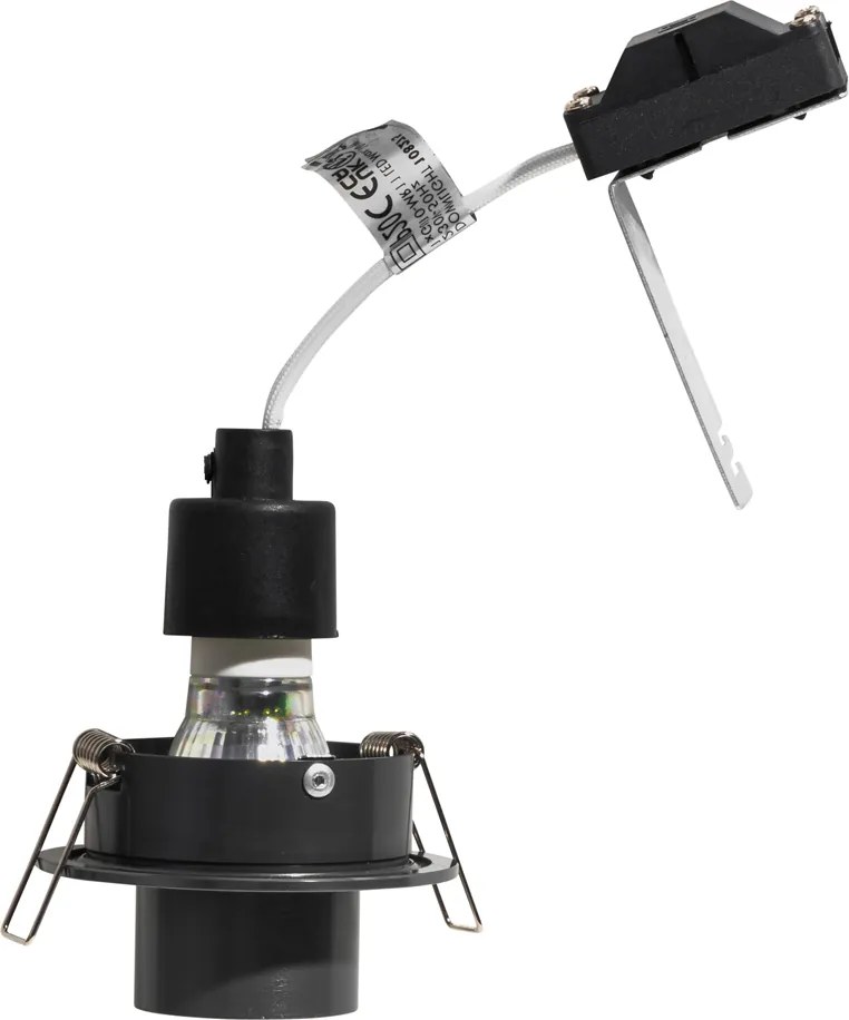 Zestaw 6 reflektorów wpuszczanych Gunmetal GU10 35mm Okrągłe z możliwością przechylania - Installa