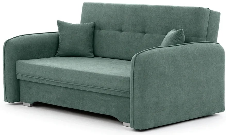 Rozkładana sofa 2-miejscowa LAINE, zielona