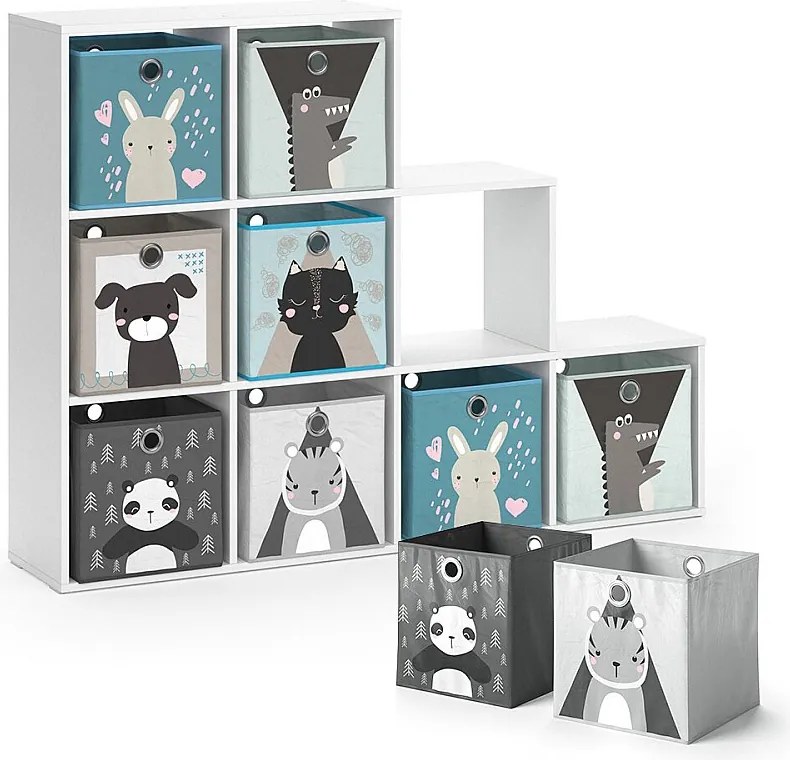 Półka dla dzieci biały 142.4x29x107.8