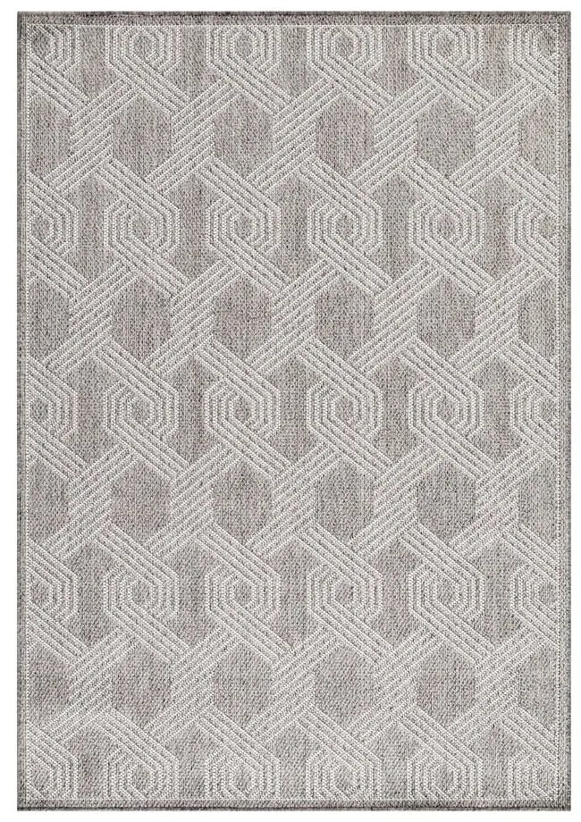 Szary dywan odpowiedni na zewnątrz 80x150 cm Aruba – Ayyildiz Carpets