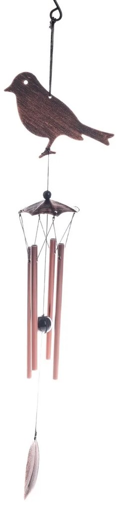 Metalowy dzwonek Bird, 45 x 9 cm