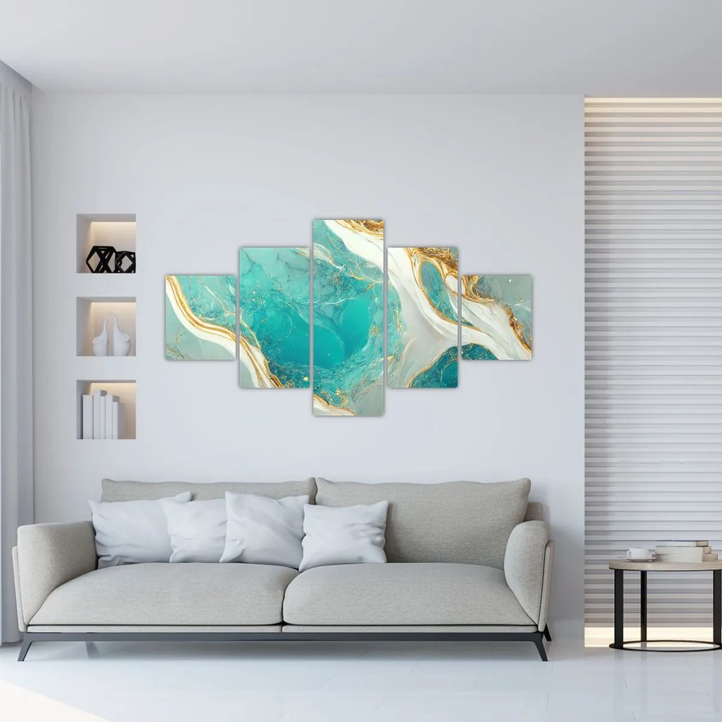 Obraz - Projekt marmuru II. (125x70 cm)