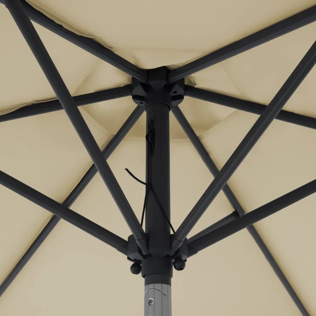 Doppler LIFE jasny parasol ogrodowy 180 cm beżowy