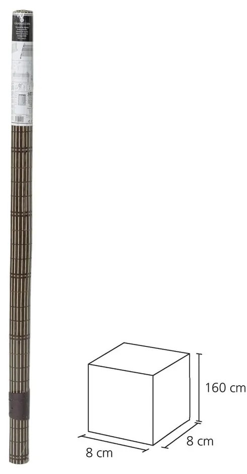 Ciemnobrązowa roleta bambusowa 160x180 cm Natural Life – Casa Selección