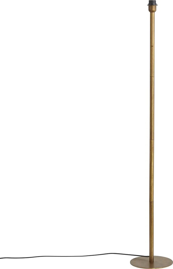 Klasyczna lampa podłogowa złota bez klosza - Simplo